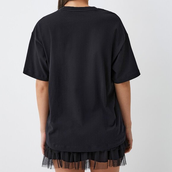 Corset Print 100% Cotton Oversized Tee - Picture 3 of 3